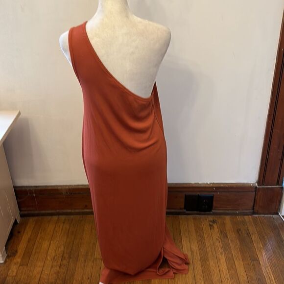 41 Hawthorn rust one shoulder maxi dress Size XL NWOT - Picture 6 of 8